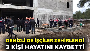 Foseptikteki suyun tahliyesi sırasında pompanın egzozundan zehirlenen 8 işçiden 3'ü öldü