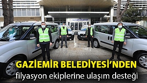 Gaziemir Belediyesi’nden filyasyon ekiplerine ulaşım desteği