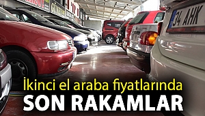 İkinci el araba fiyatlarında son rakamlar