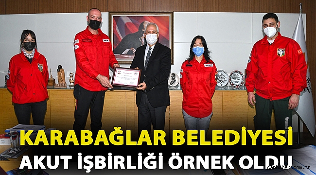 Karabağlar Belediyesi AKUT işbirliği örnek oldu