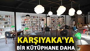 Karşıyaka’ya bir kütüphane daha