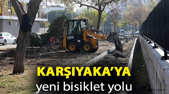 Karşıyaka’ya yeni bisiklet yolu