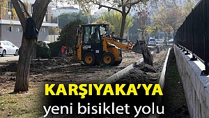 Karşıyaka’ya yeni bisiklet yolu