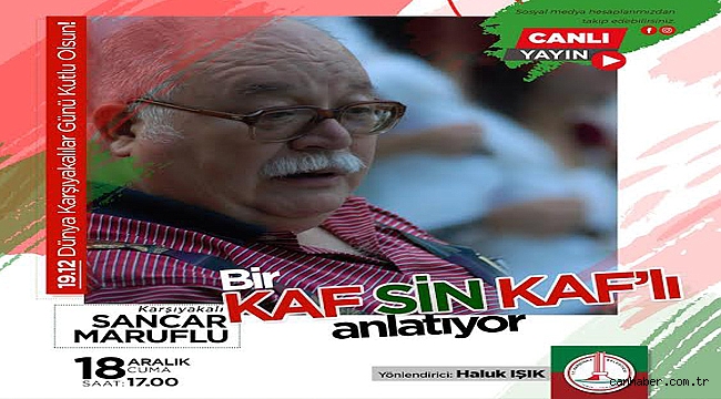 Karşıyaka’yı Sancar Maruflu anlatacak