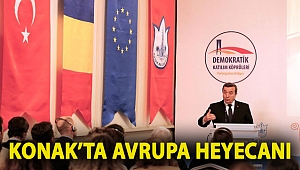 Konak'ta Avrupa heyecanı