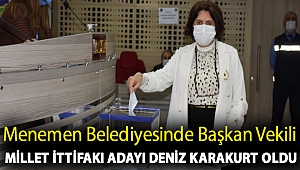 Menemen Belediyesinde Başkan Vekili Millet İttifakı Adayı Deniz Karakurt oldu, sonuç kurayla belli oldu
