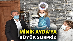 Minik Ayda’ya büyük sürpriz