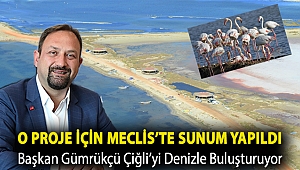 O proje için Meclis'te sunum yapıldı Başkan Gümrükçü Çiğli'yi Denizle Buluşturuyor