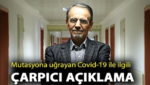 Prof. Dr. Mehmet Ceyhan’dan mutasyona uğrayan koronavirüs ile ilgili çarpıcı açıklama