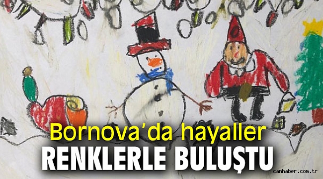 Bornova’da hayaller renklerle buluştu
