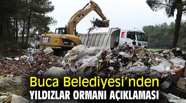 Buca Belediyesi’nden Yıldızlar ormanı açıklaması
