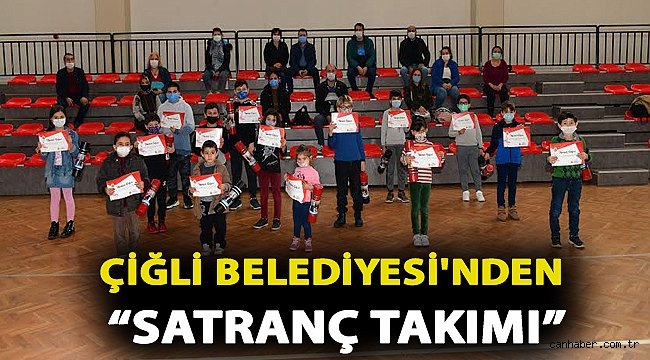 Çiğli Belediyesi'nden “Satranç Takımı”