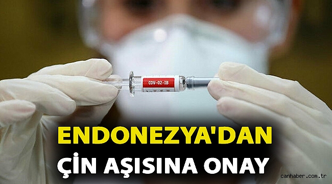 Endonezya'dan Çin aşısına onay