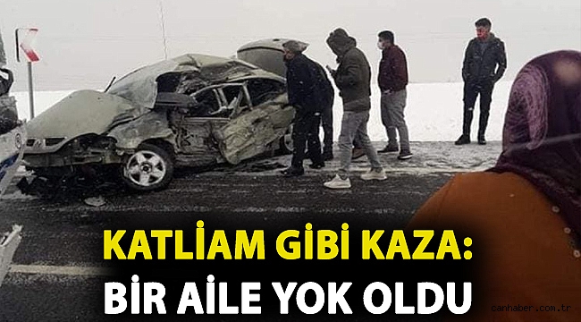 Katliam gibi kaza: Bir aile yok oldu