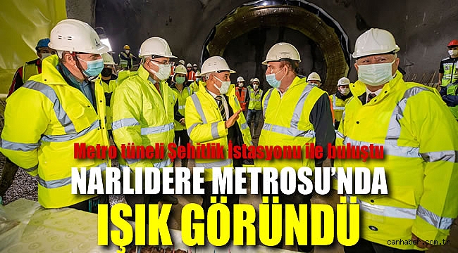 Narlıdere Metrosu’nda ışık göründü