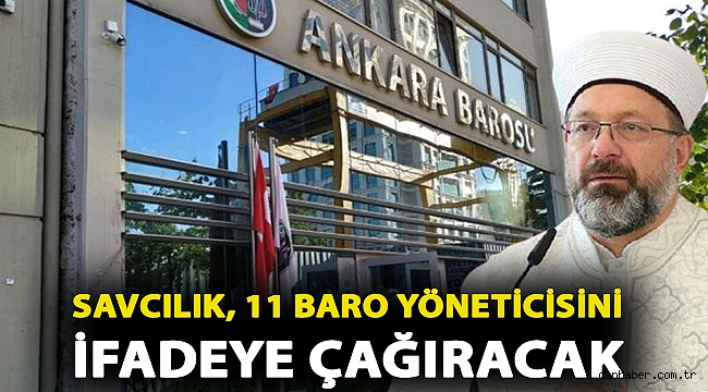 Savcılık, 11 baro yöneticisini ifadeye çağıracak