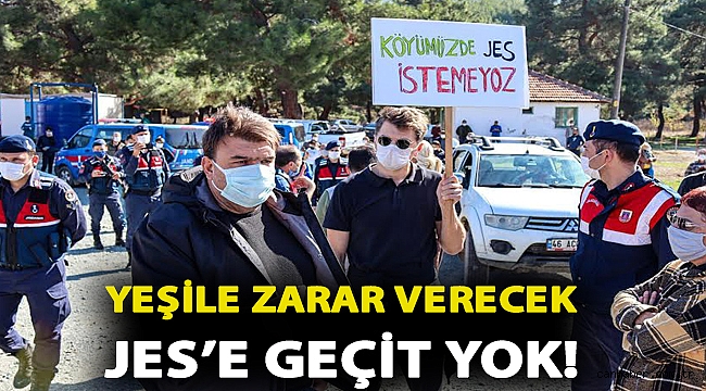 Yeşile zarar verecek JES’e geçit yok!