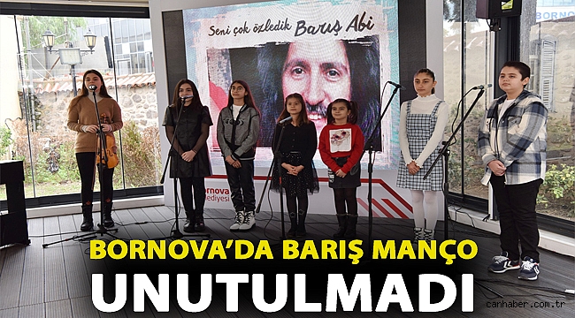 Bornova’da Barış Manço unutulmadı