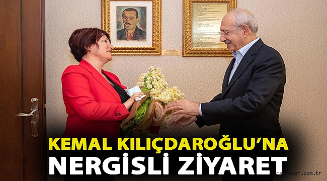 Kemal Kılıçdaroğlu’na nergisli ziyaret