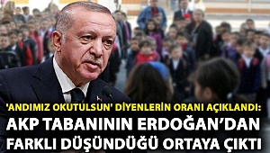 'Andımız okutulsun' diyenlerin oranı açıklandı: AKP tabanının Erdoğan’dan farklı düşündüğü ortaya çıktı