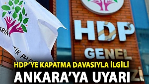 Avrupa Konseyi’nden HDP’ye kapatma davasıyla ilgili Ankara’ya uyarı
