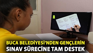 Buca Belediyesi’nden gençlerin sınav sürecine tam destek