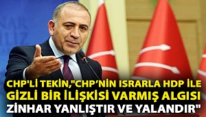 CHP'li Tekin,