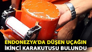 Endonezya’da düşen uçağın ikinci karakutusu bulundu