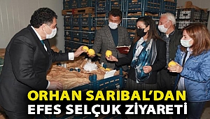 ORHAN SARIBAL’DAN EFES SELÇUK ZİYARETİ: TOPRAĞIMIZI KORUYARAK GELECEĞİMİZİ İNŞA EDEBİLİRİZ