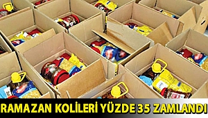 Ramazan kolileri yüzde 35 zamlandı