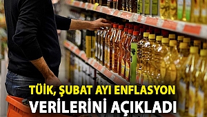 TÜİK, şubat ayı enflasyon verilerini açıkladı