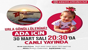 Urla, Ada bebek için birlik oldu