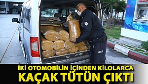 Adana'da 500 kilo kaçak tütün ele geçirildi