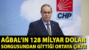 Ağbal’ın 128 milyar dolar sorgusundan gittiği ortaya çıktı!