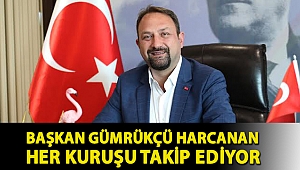 Başkan Gümrükçü Harcanan Her Kuruşu Takip Ediyor