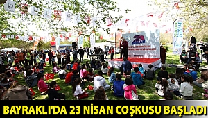 BAYRAKLI'DA 23 NİSAN COŞKUSU BAŞLADI