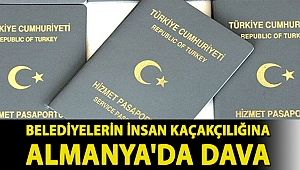 Belediyelerin insan kaçakçılığına Almanya'da dava