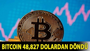 Bitcoin 48,827 dolardan döndü