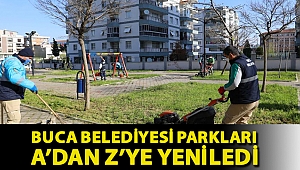 Buca Belediyesi parkları A’dan Z’ye yeniledi