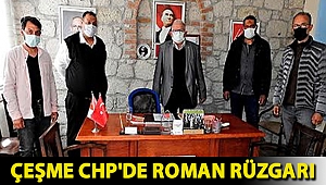 Çeşme CHP'de Roman rüzgarı