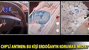 CHP'li Antmen: Bu kişi Erdoğan'ın koruması mıdır?