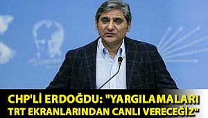 CHP'li Erdoğdu: