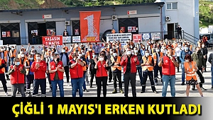 Çiğli 1 Mayıs'ı Erken Kutladı