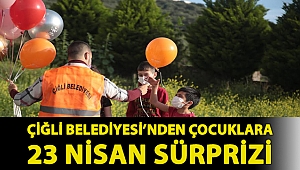 Çiğli Belediyesi’nden Çocuklara 23 Nisan Sürprizi