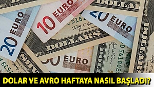 Dolar ve Avro haftaya nasıl başladı?