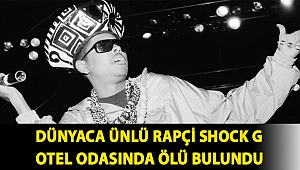 Dünyaca ünlü rapçi Shock G otel odasında ölü bulundu