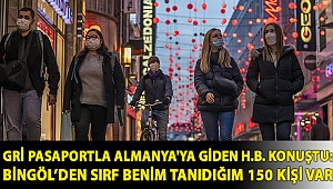Gri pasaportla Almanya'ya giden H.B. konuştu: Bingöl’den sırf benim tanıdığım 150 kişi var