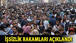 İşsizlik rakamları açıklandı