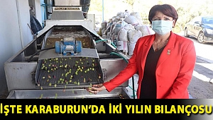 İşte Karaburun’da iki yılın bilançosu