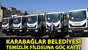 Karabağlar Belediyesi temizlik filosuna güç kattı